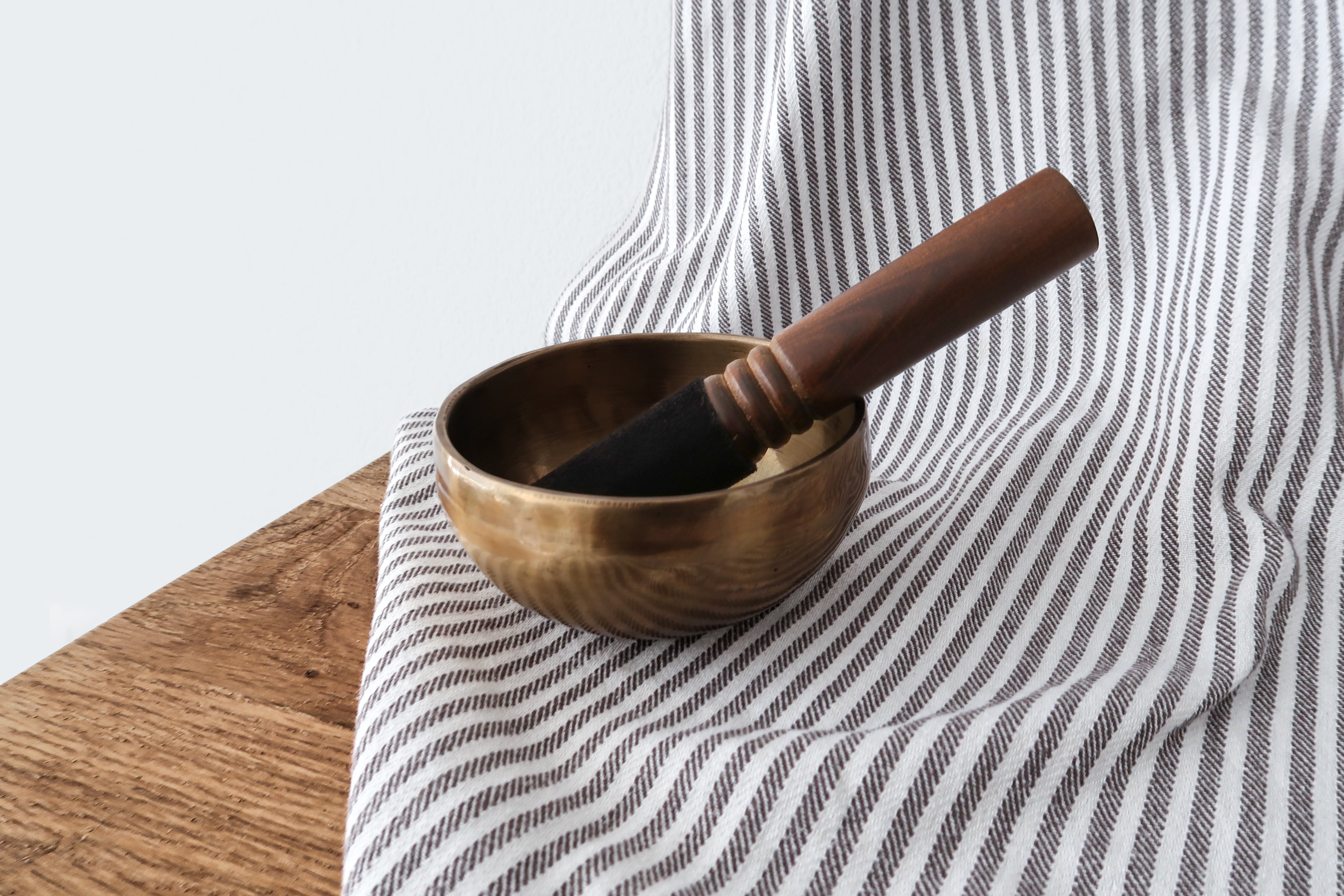 Klankschaal Zen met stick, 11 cm ø
