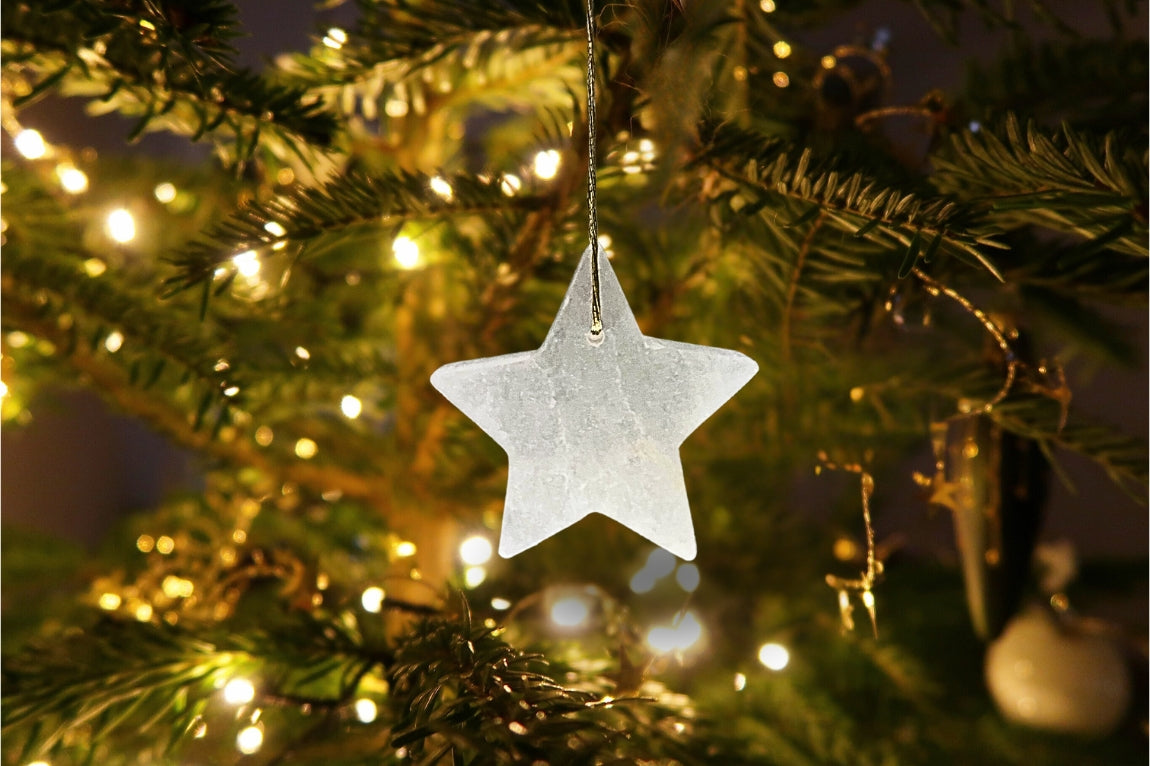 Selenite Star – Gemstone Christmas Ornament