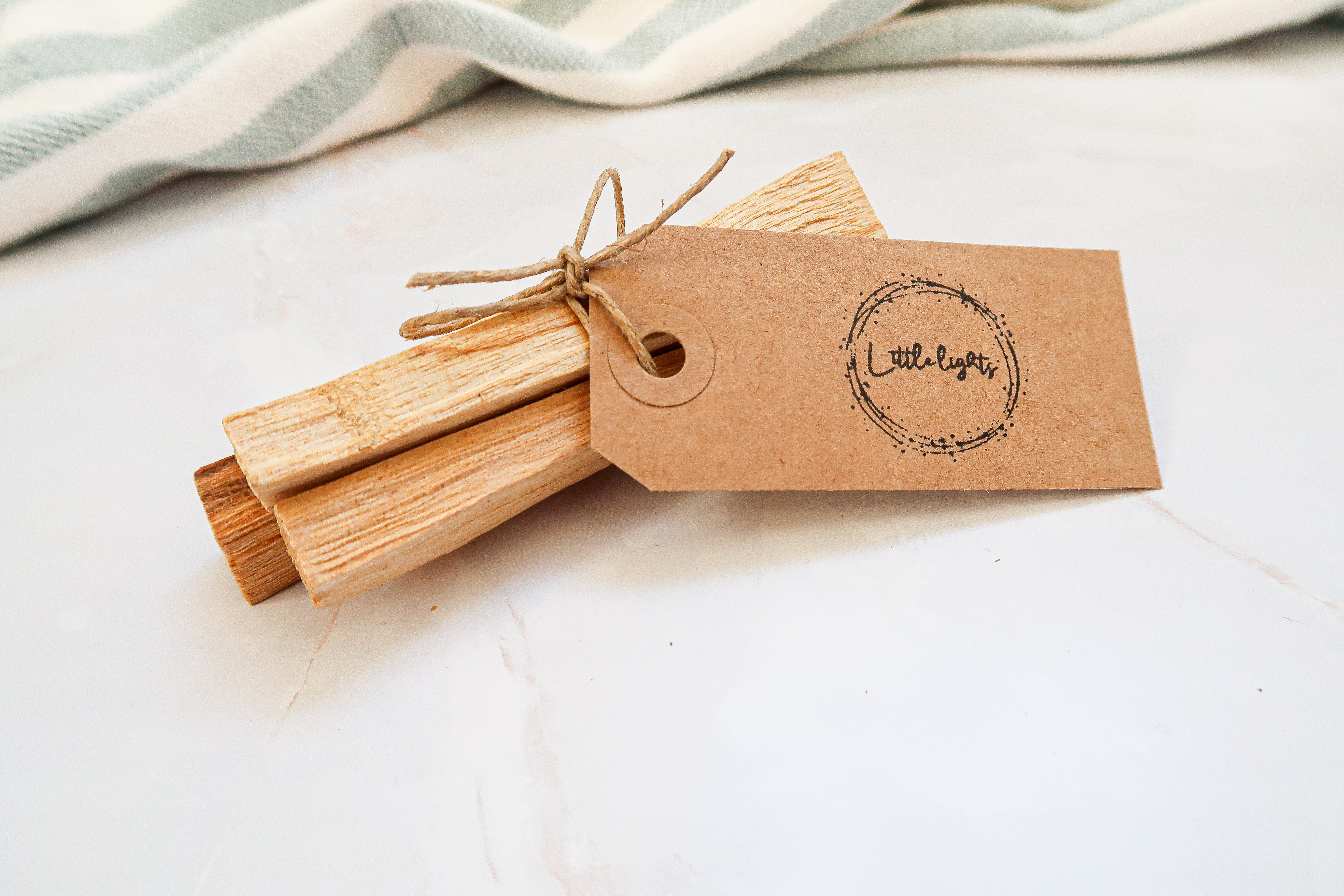 Palo Santo (heilig hout) stokjes, voor reiniging en positiviteit 