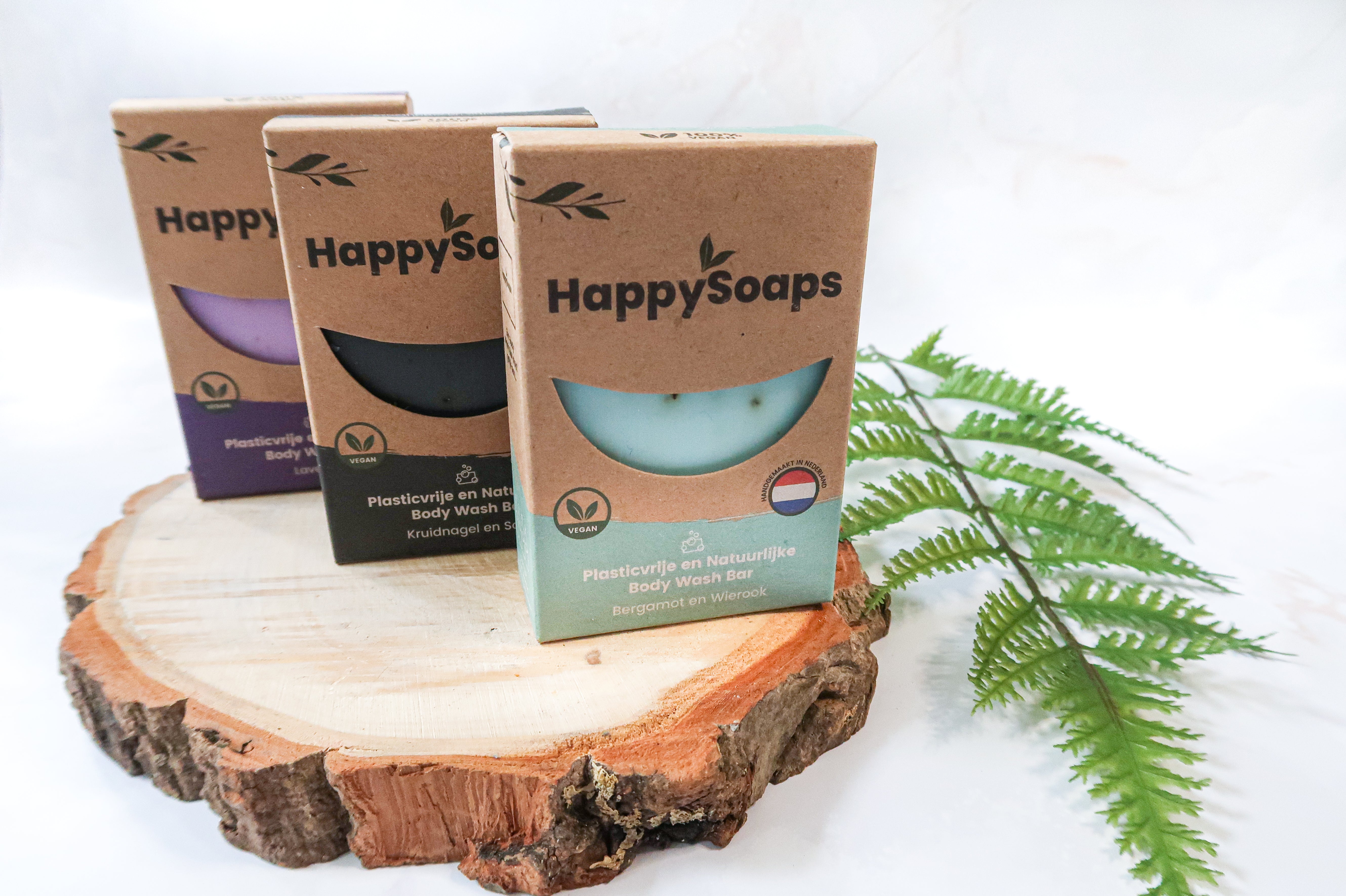 Happy Soaps Body Wash Bars assortiment